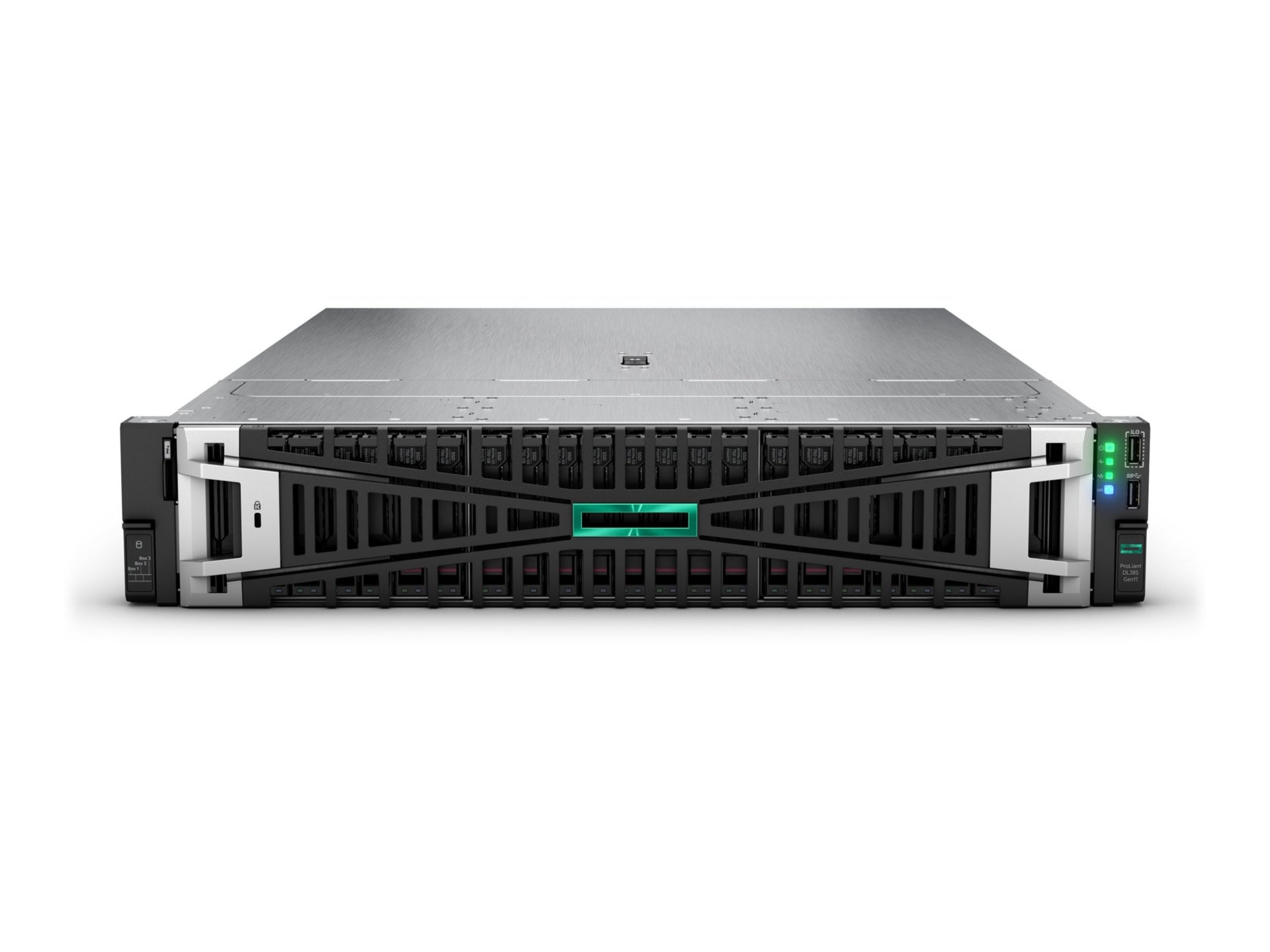 Servidor HPE ProLiant DL385 G11, AMD EPYC 6517P 16 Núcleos, 256GB DDR5, SSD 2 x 6.4 TB, Rack 2U - vista 2