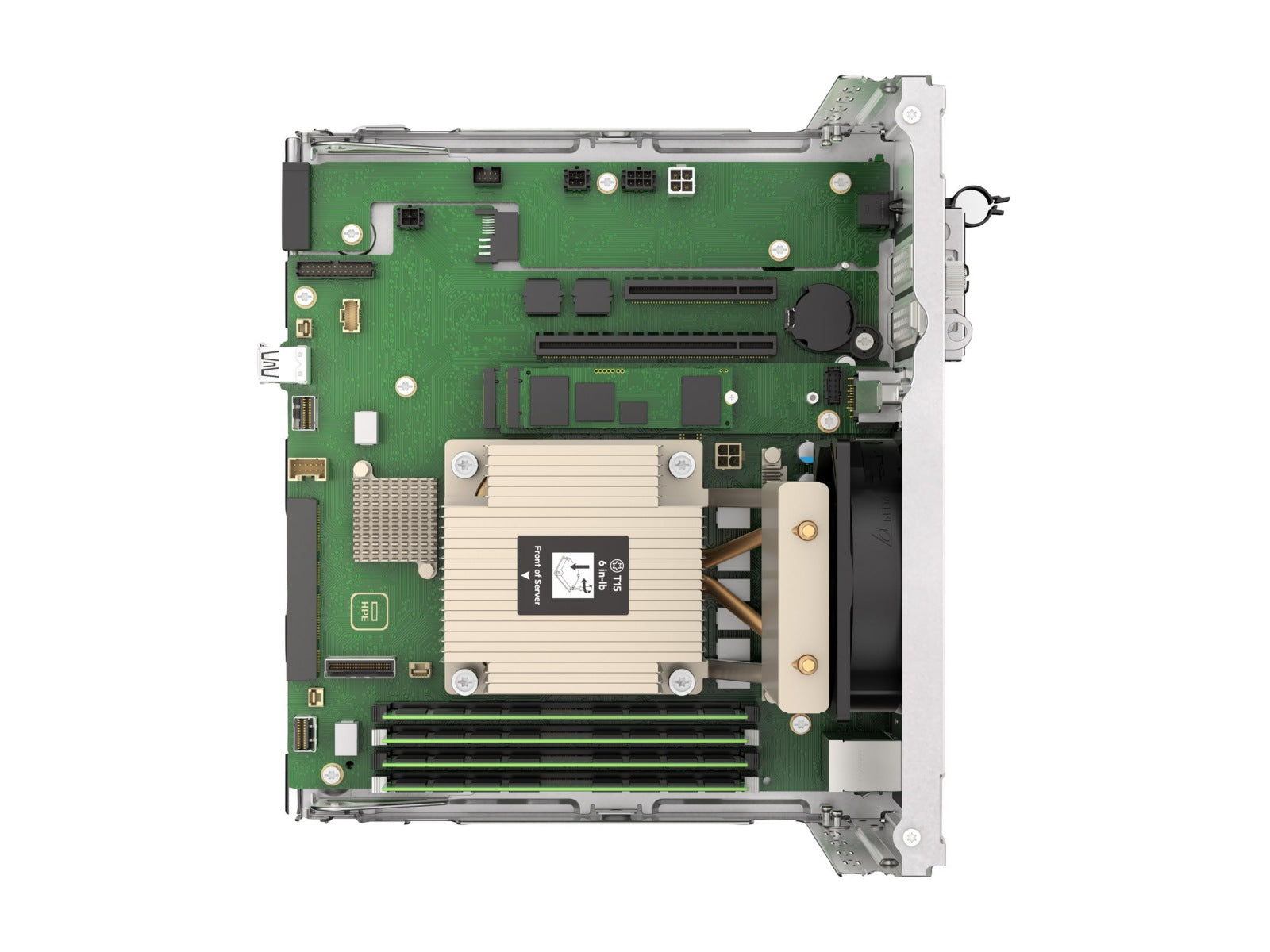 Servidor HPE ProLiant MicroServer Gen11, Intel Pentium Gold G7400 2 Núcleos, 16G GB DDR5, 1 TB, Torre - vista 4