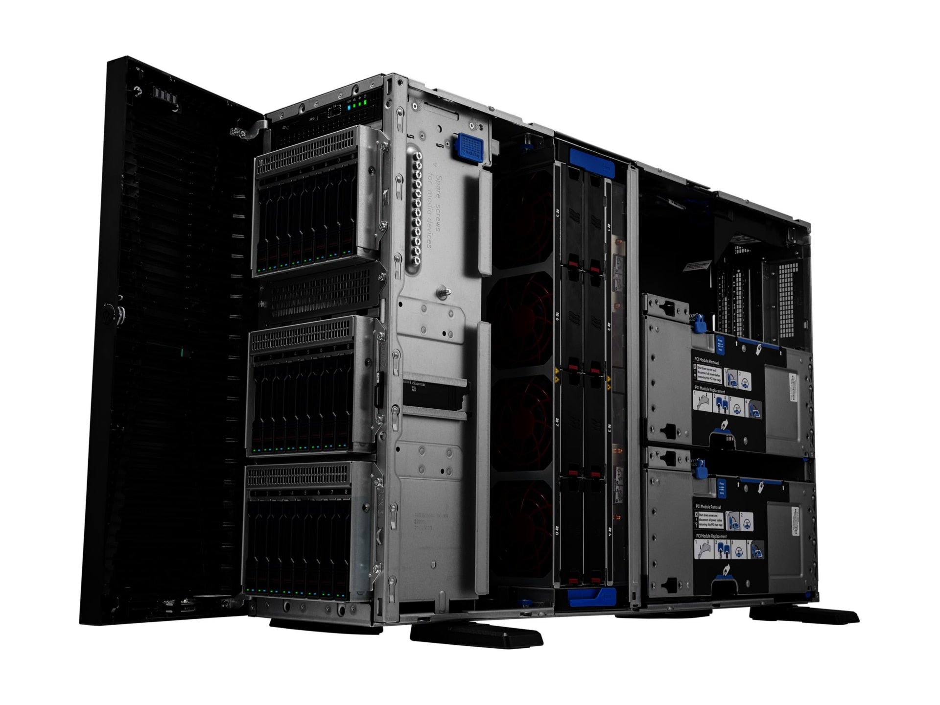 Servidor HPE ProLiant ML350 Gen11, Intel Xeon Silver 4516Y 24 Núcleos, 64GB DDR5, SSD 2 x 960GB, Torre 4U - vista 1