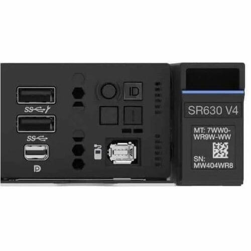 Servidor Lenovo ThinkSystem SR630 V4, Intel Xeon, 32GB TruDDR5, Bahías SFF, Rack 1U