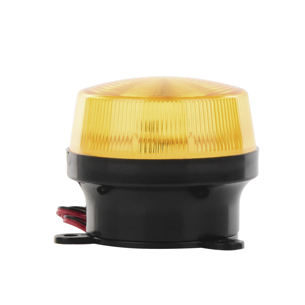Mini estrobo color Amber con montaje Sfire SF-STRA