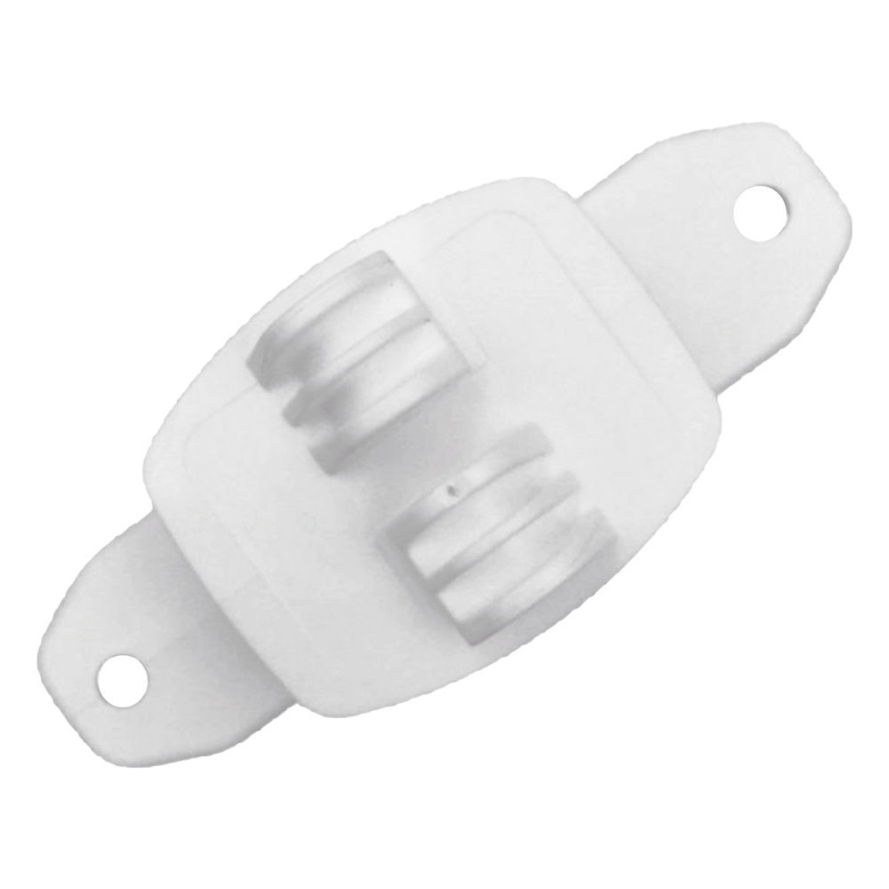 Aislador de Paso Blanco reforzado para cercos Sfire SFPASOW