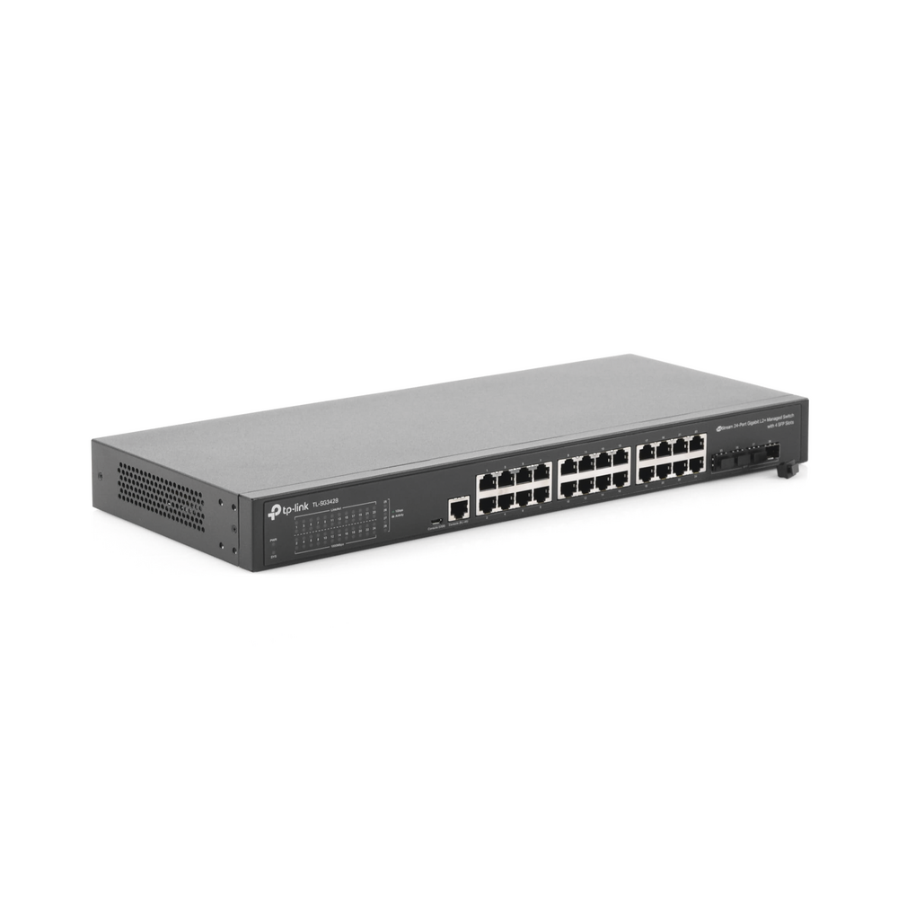 Switch L2+ Omada PoE+ TP-Link SG3428XMP 24 puertos