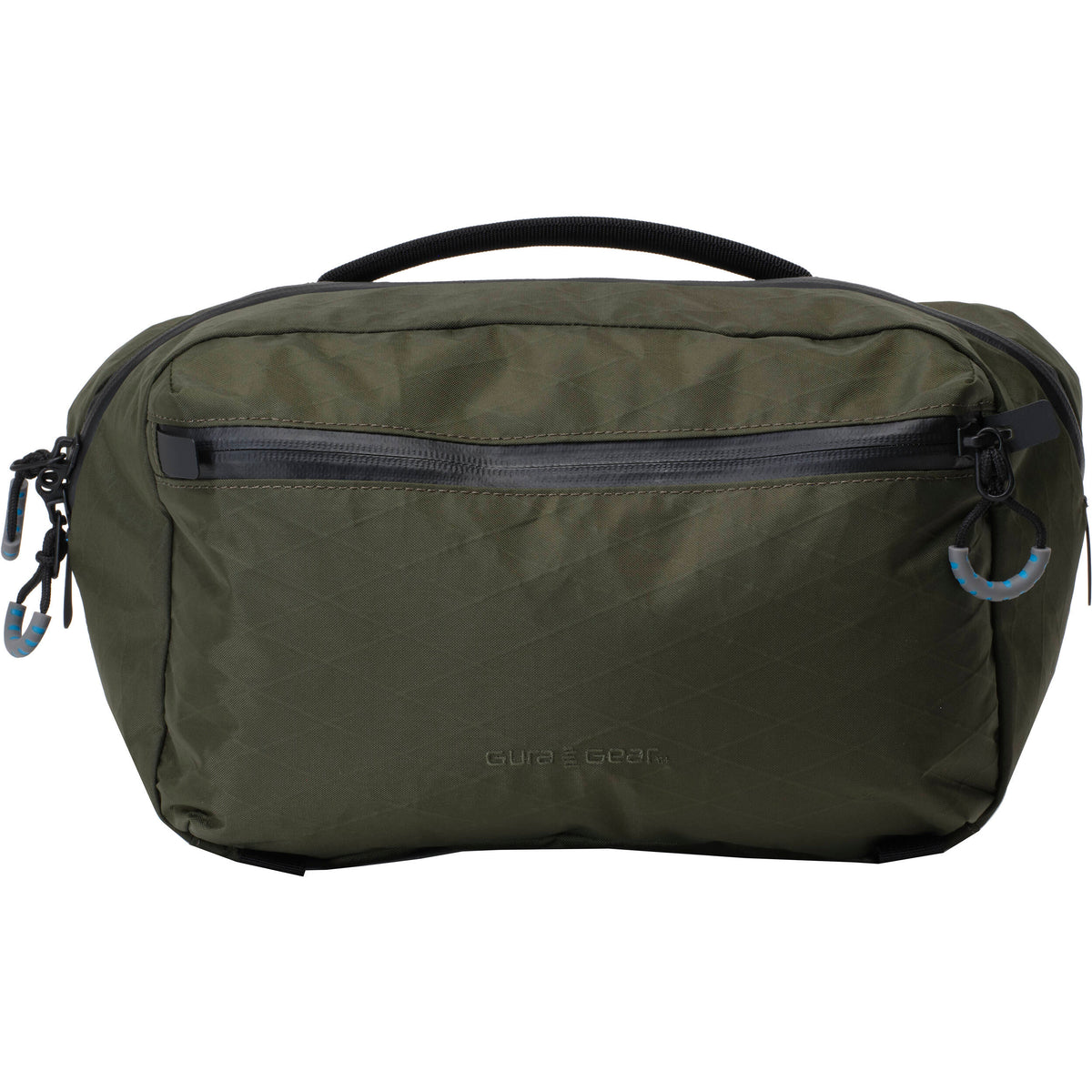 Sling Gura Gear Kiboko City con inserto para cámara (Forest Verde, 6L) - vista frontal