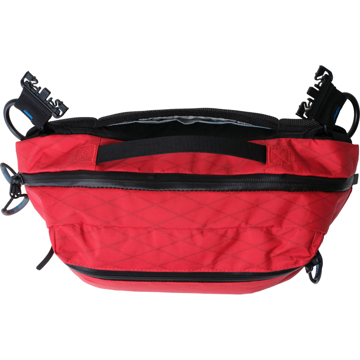 Sling Gura Gear Kiboko City con inserto para cámara (Rojo, 6L) - puertos y conexiones