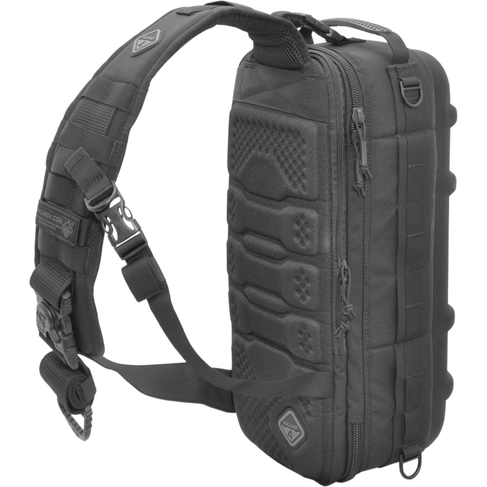 Sling Hazard 4 Plan-B Hard Shell Go- -Pack (Negro) - vista frontal