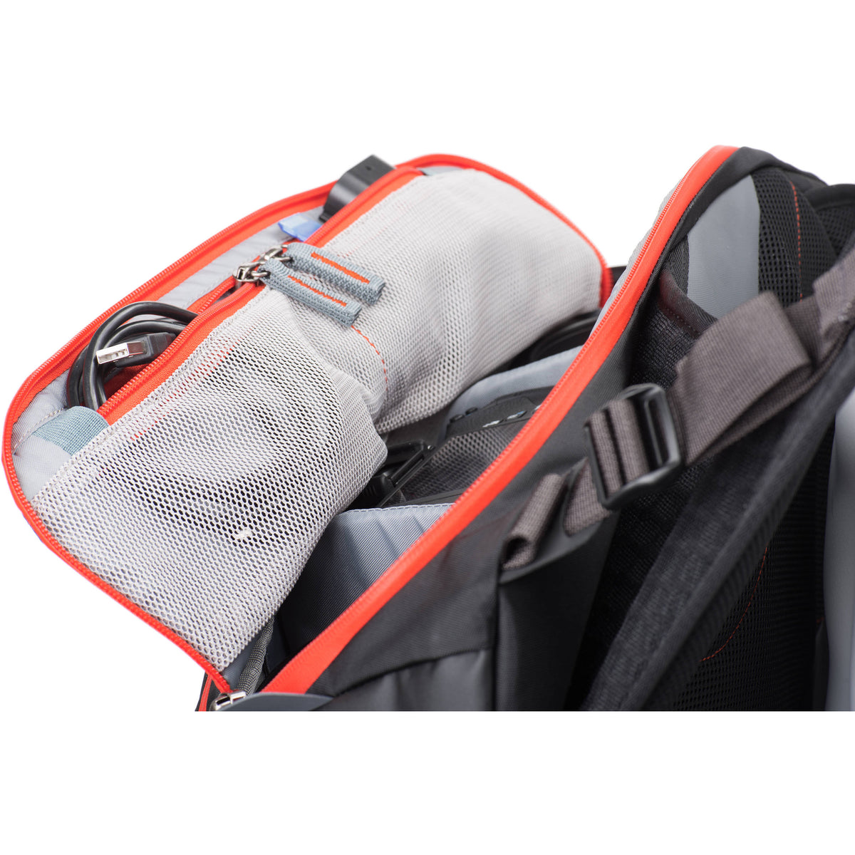 Sling MindShift Gear PhotoCross 13 (Naranja Ember, 11L) - contenido de la caja