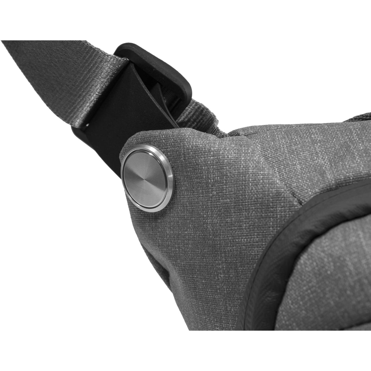 Sling Peak Design Everyday v3 (Ash, 3L) - puertos y conexiones