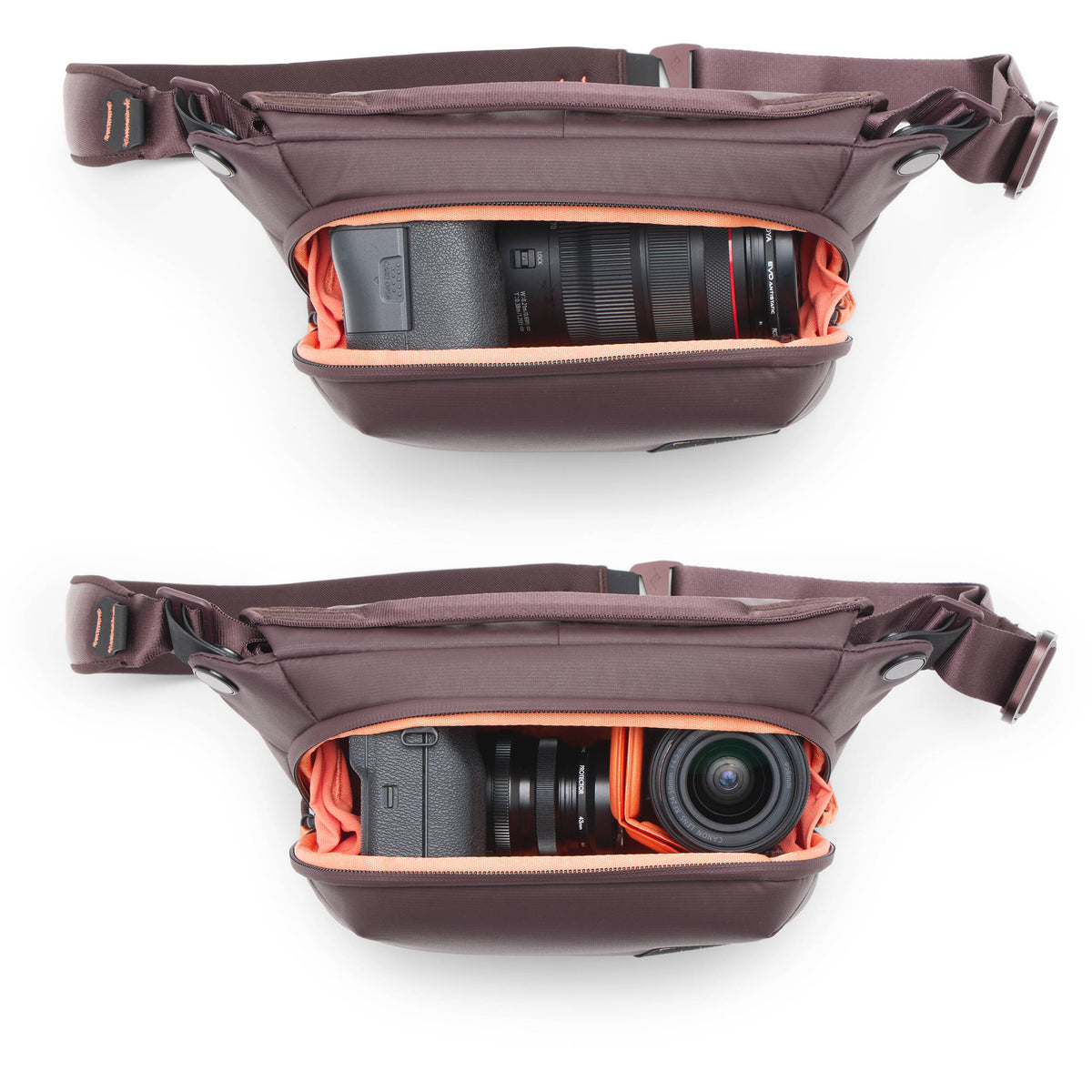 Sling Peak Design Everyday v3 (Eclipse, 3L) - vista lateral