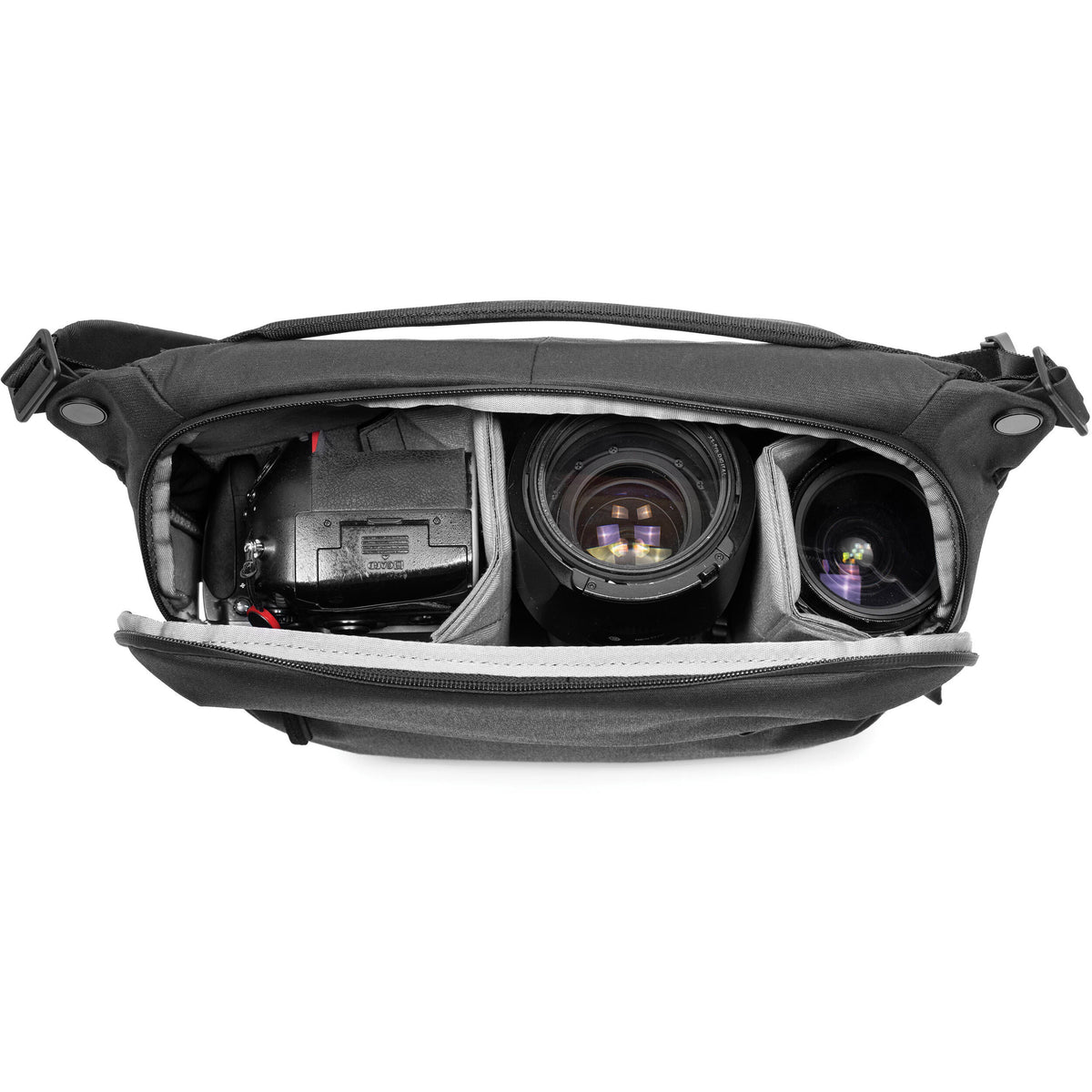 Sling Peak Design Everyday v3 (Negro, 10L) - vista frontal