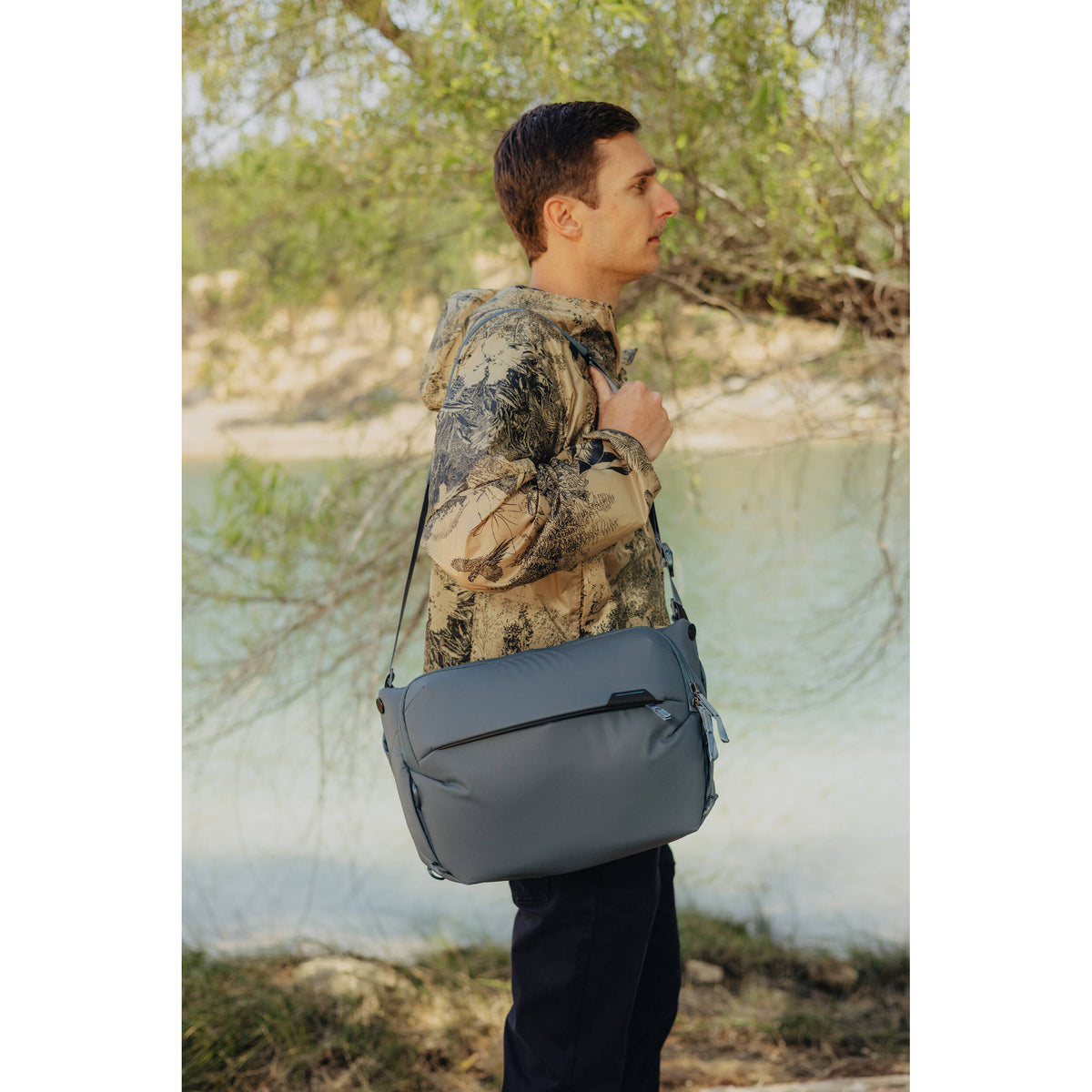 Sling Peak Design Everyday v3 (Ocean, 10L) - contenido de la caja