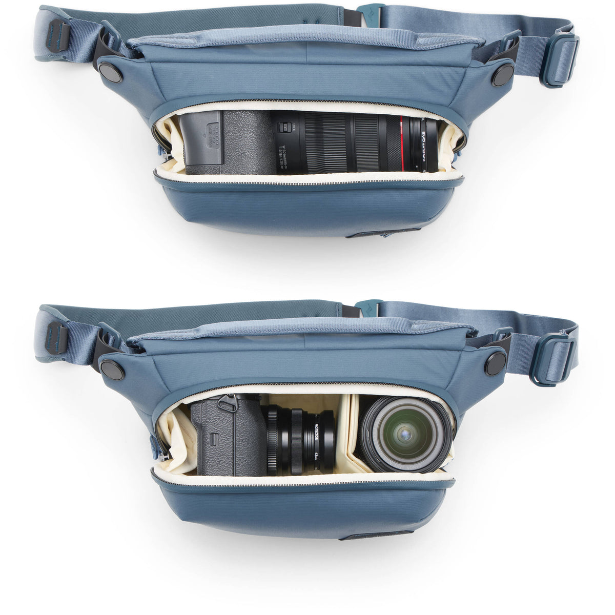 Sling Peak Design Everyday v3 (Ocean, 3L) - vista lateral