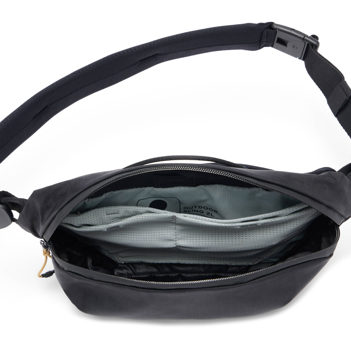 Sling Peak Design Outdoor (Negro, 2L) - vista frontal