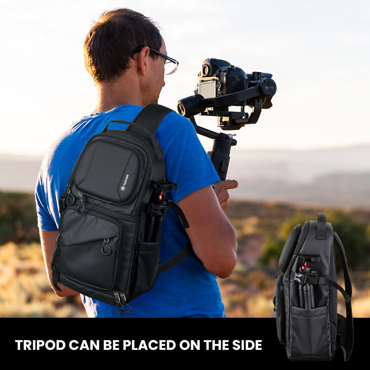 Sling TARION TR-S (Negro) - detalle