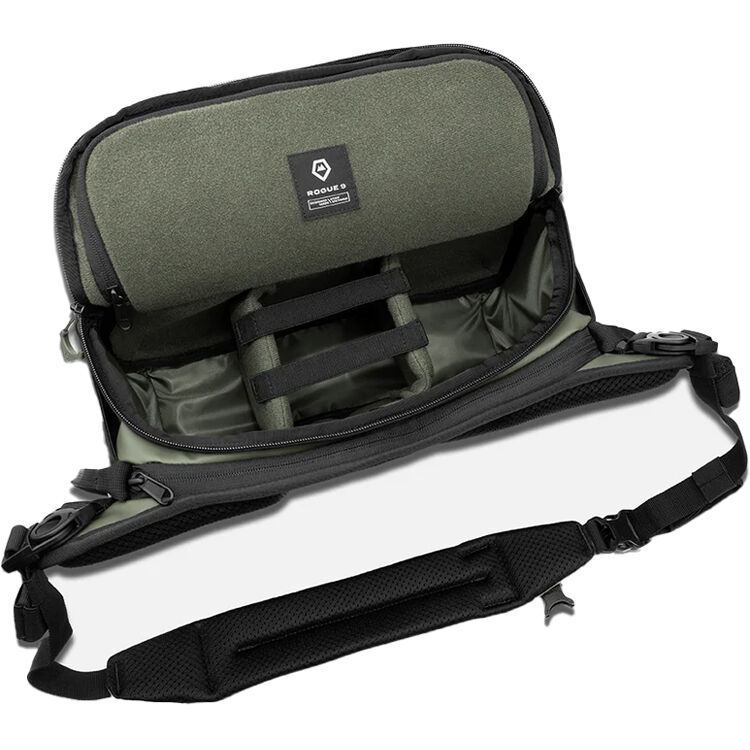 Sling WANDRD ROGUE V2 (Wasatch Verde, 9L) - vista frontal