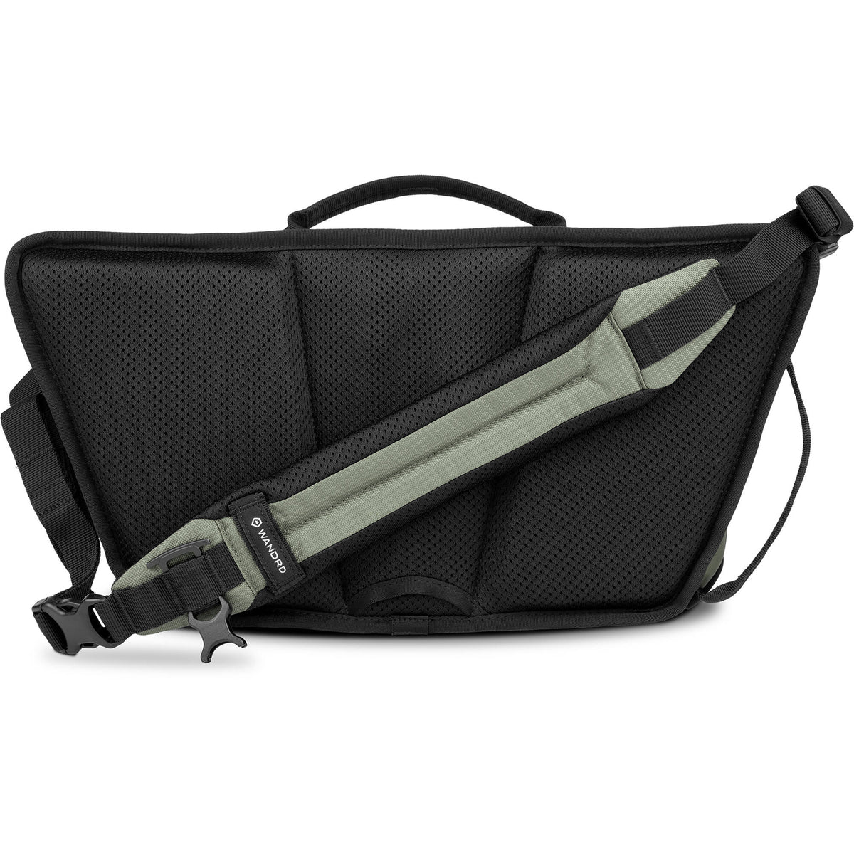 Sling WANDRD ROGUE V2 (Wasatch Verde, 9L) - vista trasera