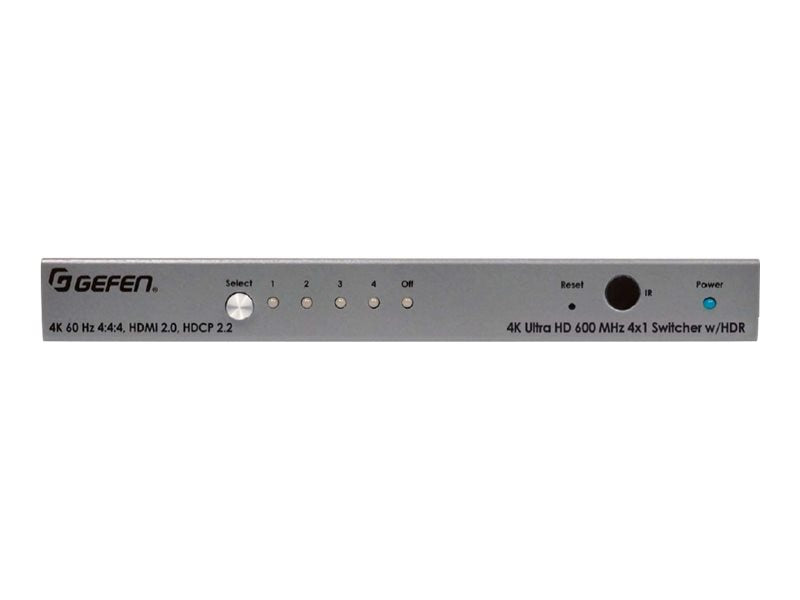 Sonido Profesional Gefen Ultra HD 600 MHz 4x1 Switcher - vista 1