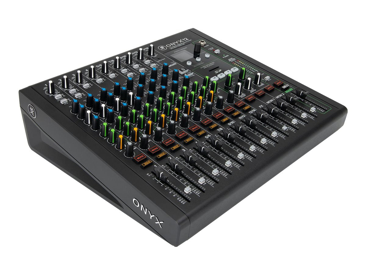 Sonido Profesional Mackie Onyx 12-Channel Premium Analog Mixer - vista 3