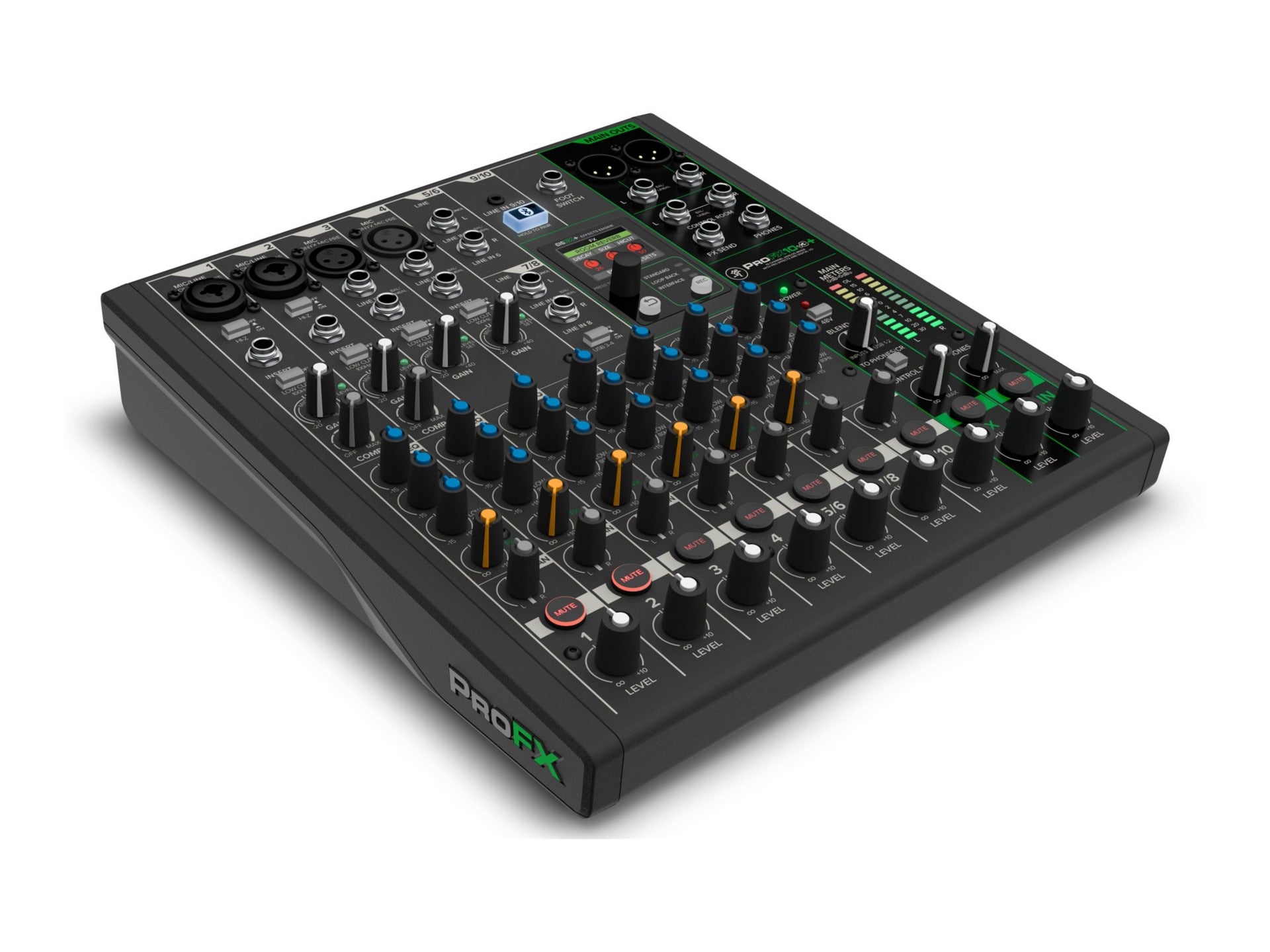 Sonido Profesional Mackie ProFXv3+ Series ProFX10v3+ analog mixer - vista 4