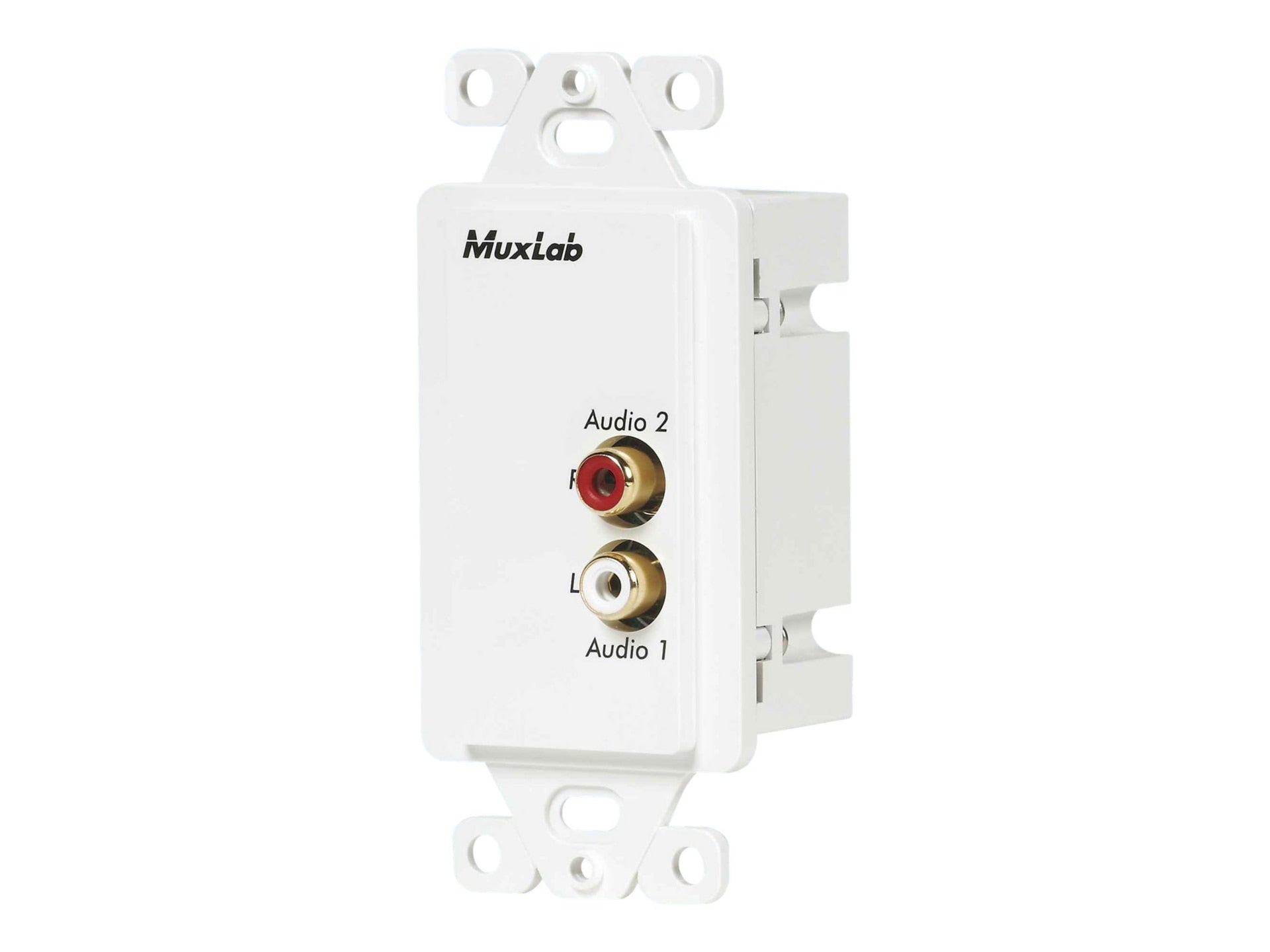 Sonido Profesional MuxLab Stereo Hi-Fi Wall Balun - vista 1