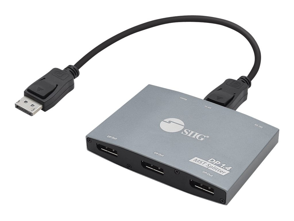 Sonido Profesional SIIG 1x3 DisplayPort 1.4 to DisplayPort MST Splitter - vista 2