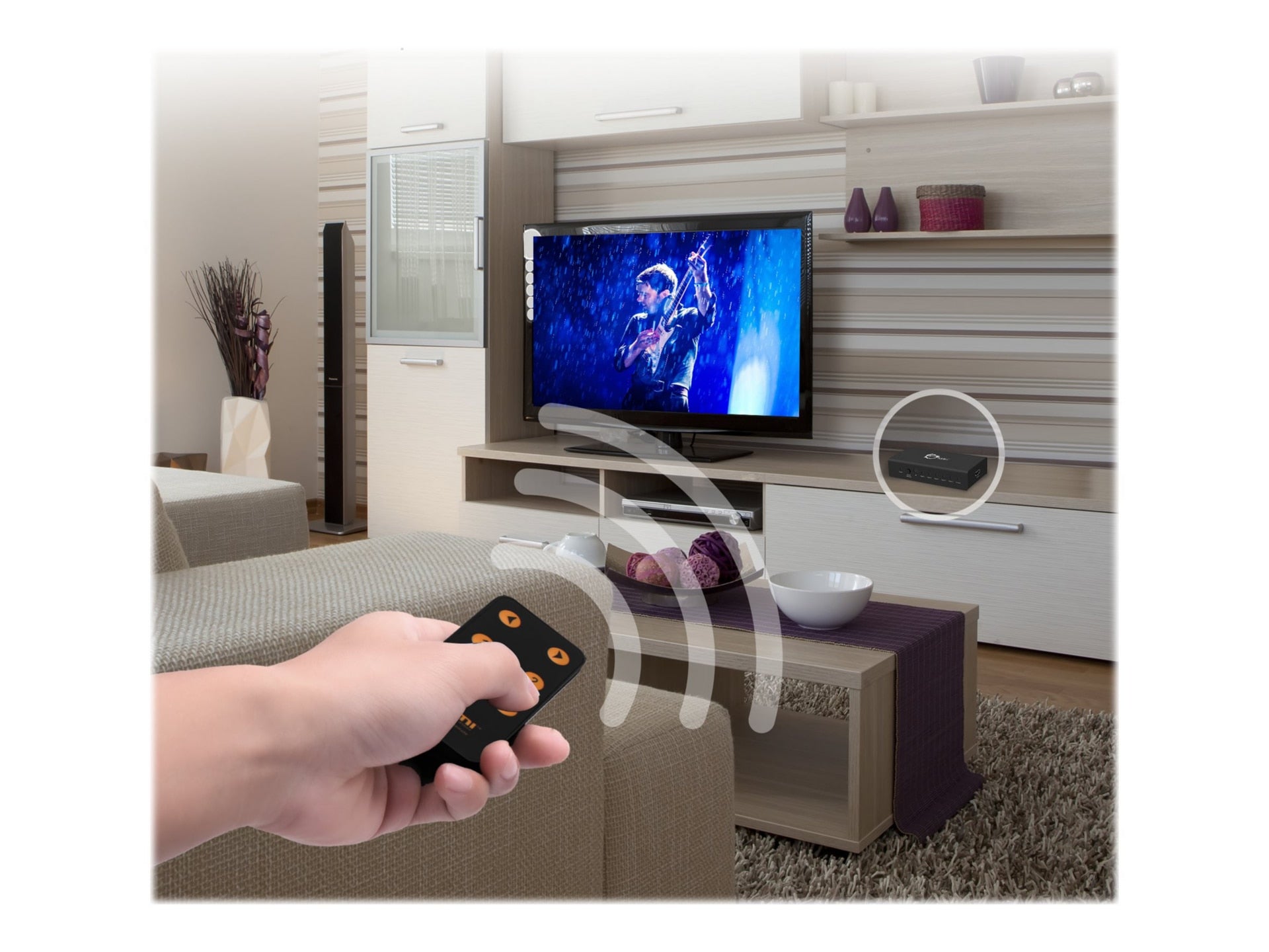 Sonido Profesional SIIG 5x1 HDMI Switch 4K - vista 6