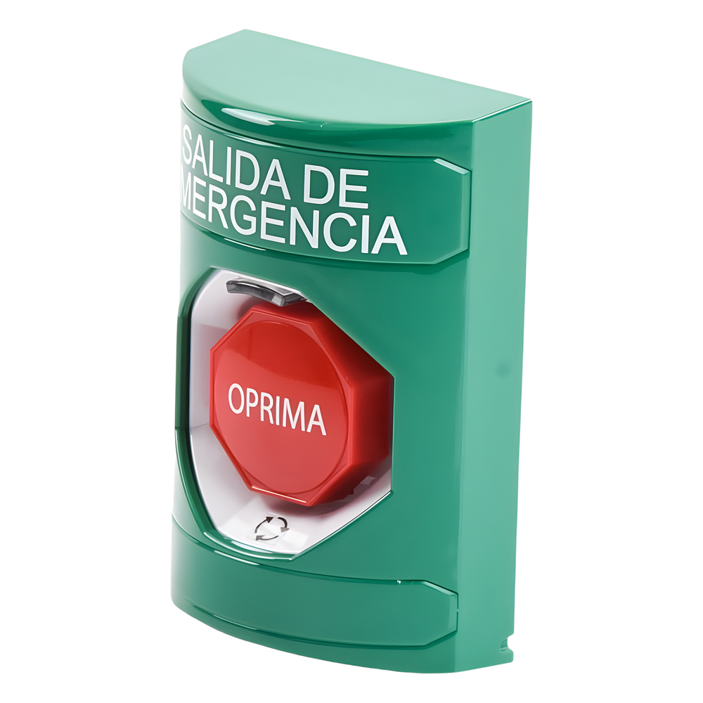 Botón de Salida de Emergencia en Español Sti SS-2109EX-ES