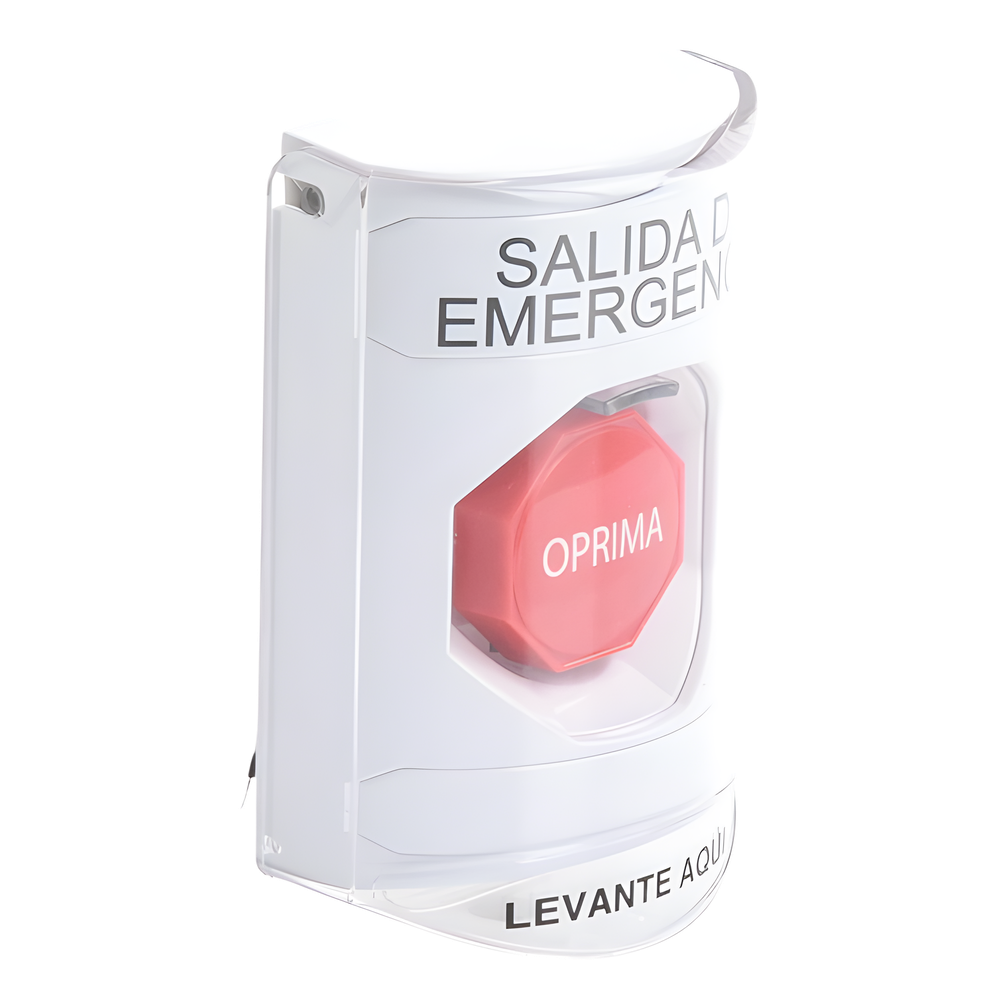 Botón de Salida de Emergencia con Tapa Sti SS-2322-EX-ES