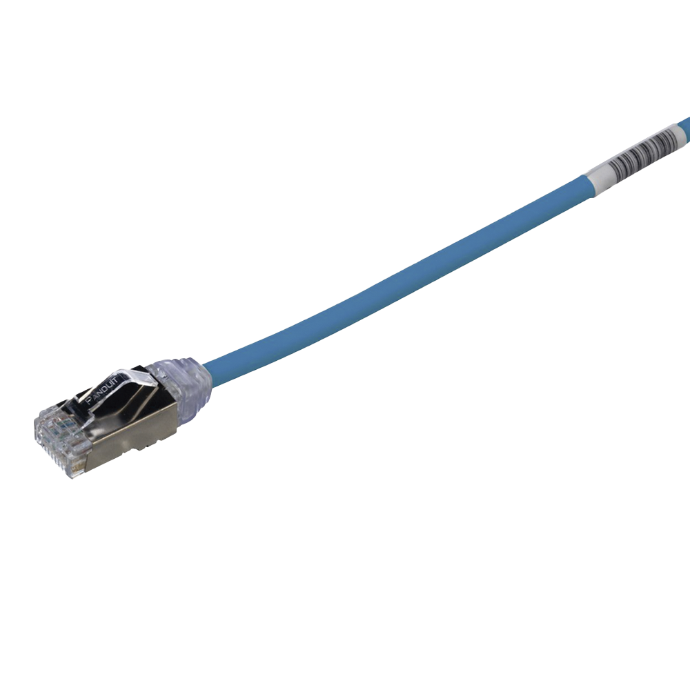 Patch Cord Cat6A Panduit STP28X0.2MBU Azul
