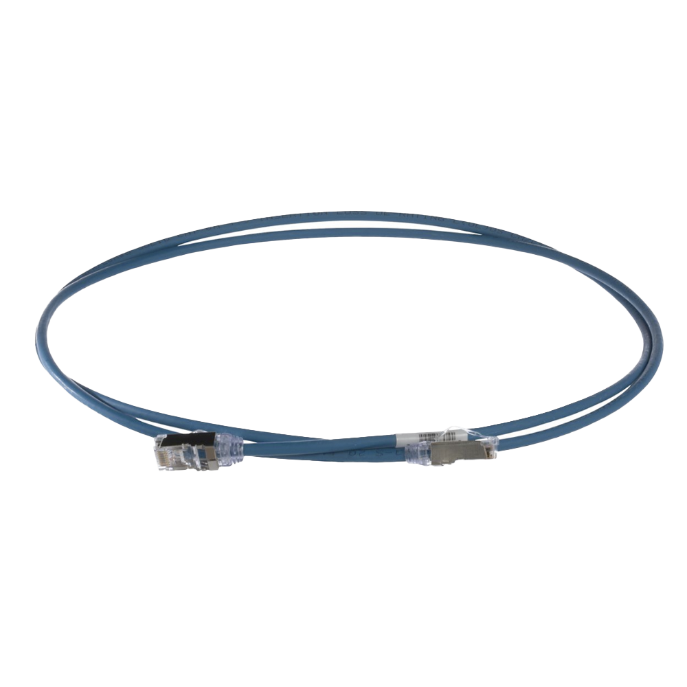 Patch Cord Cat6A Panduit STP28X0.2MBU Azul