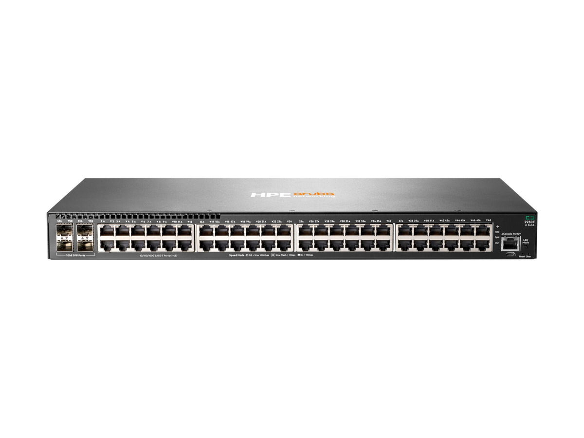 Switch de Red Aruba HPE Networking 2930F 48G 4SFP - vista 2