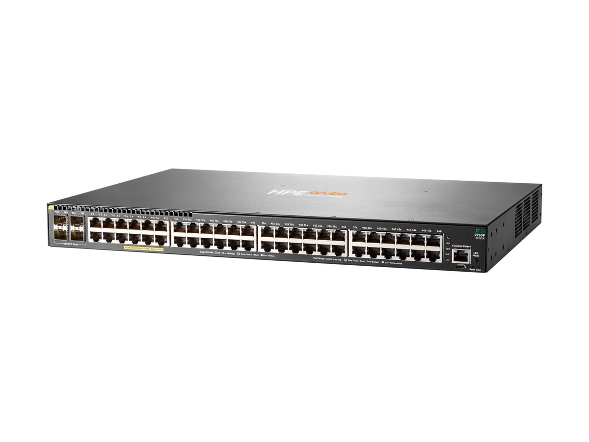 Switch de Red Aruba HPE Networking 2930F 48G PoE+ 4SFP - vista 1