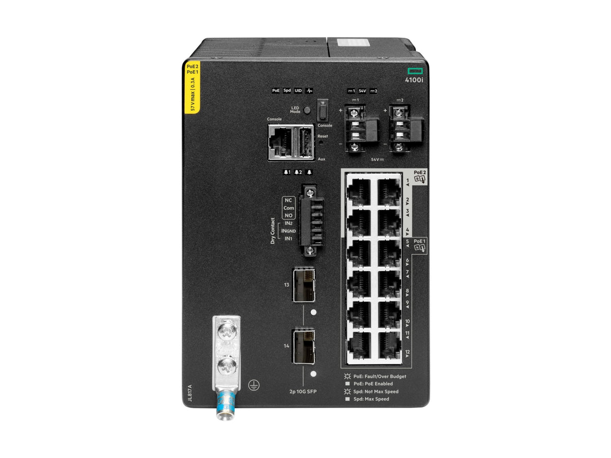 Switch de Red Aruba HPE Networking 4100i - vista 2