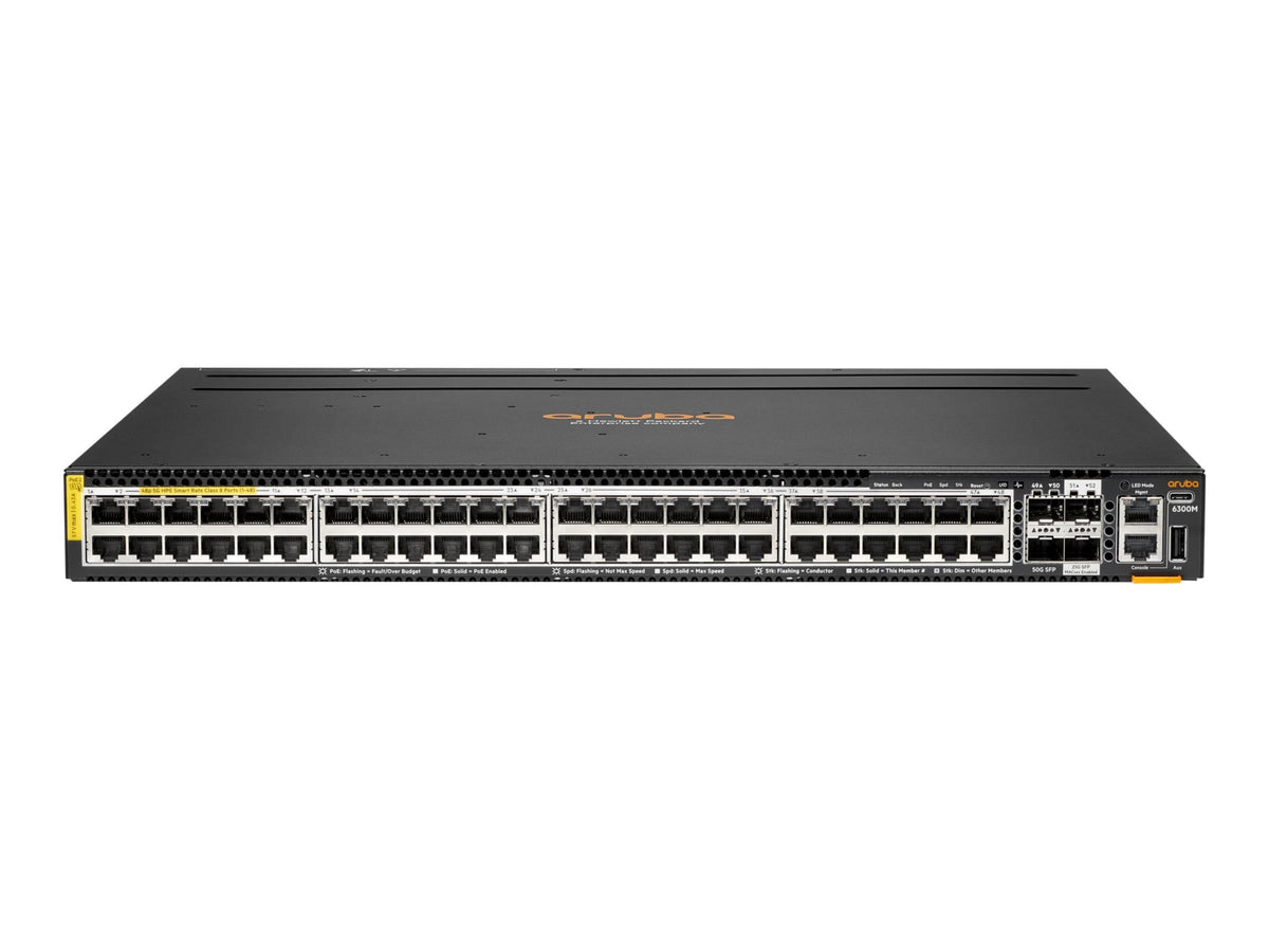 Switch de Red Aruba HPE Networking 6300M - vista 2