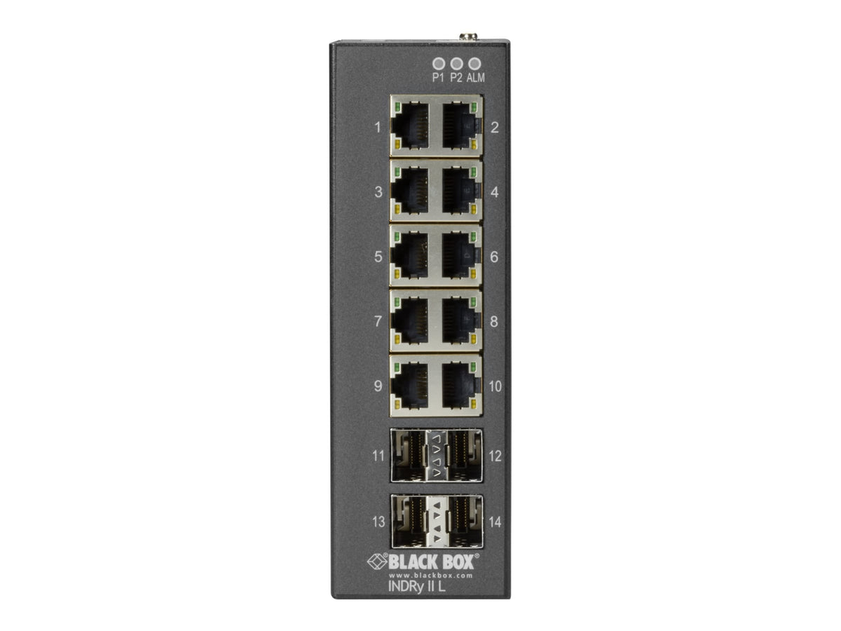 Switch de Red Black Box Industrial Managed Ethernet Switch - vista 2