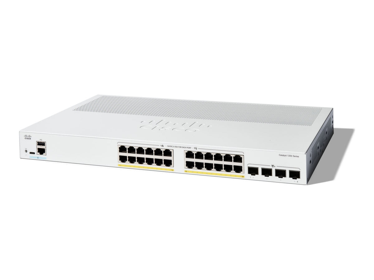 Switch de Red Cisco Catalyst 1200-24P-4X - vista 1