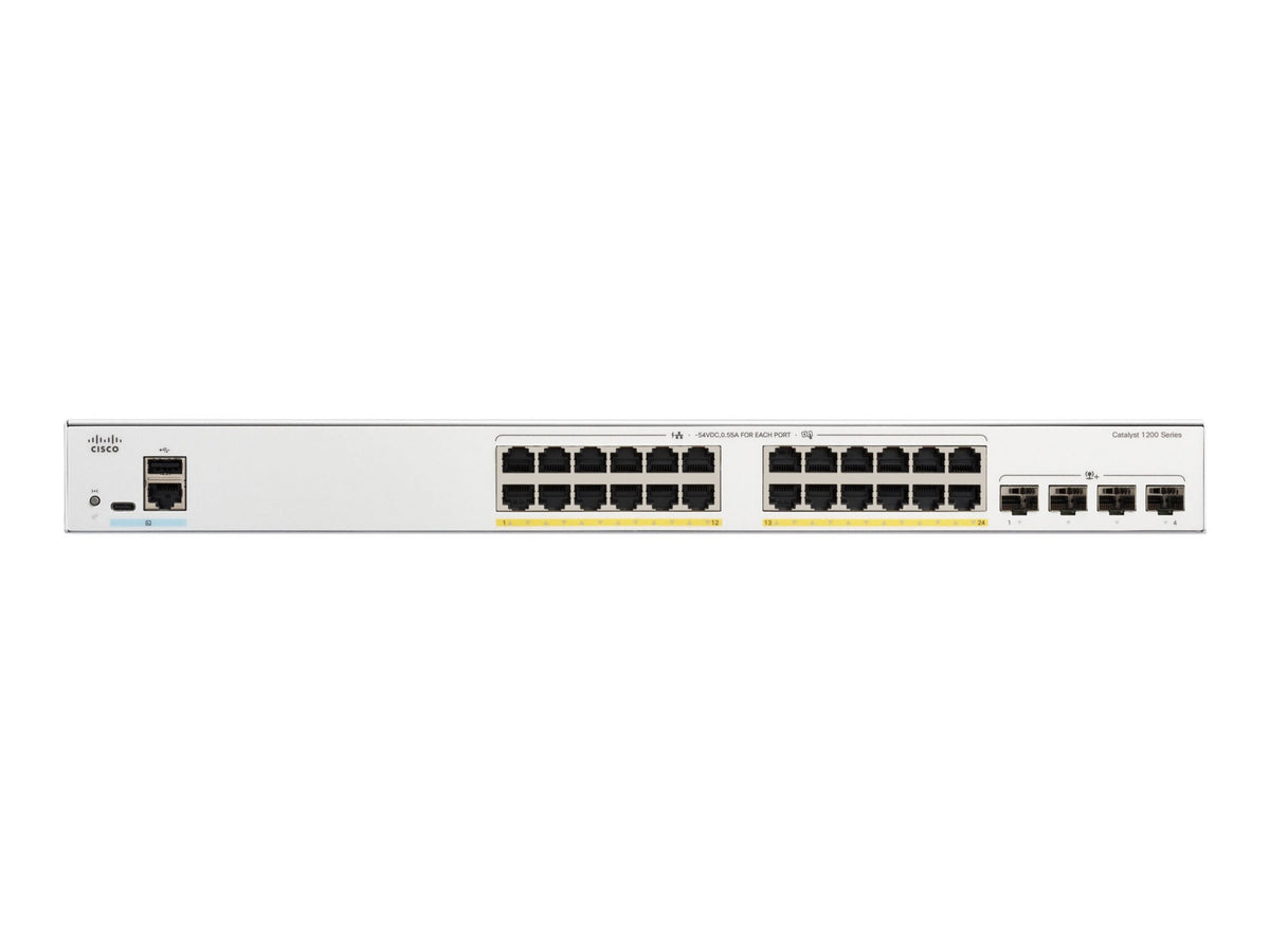Switch de Red Cisco Catalyst 1200-24P-4X - vista 4