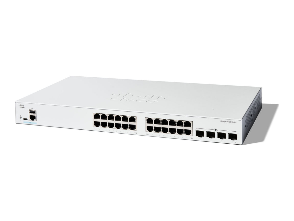 Switch de Red Cisco Catalyst 1200-24T-4X - vista 1