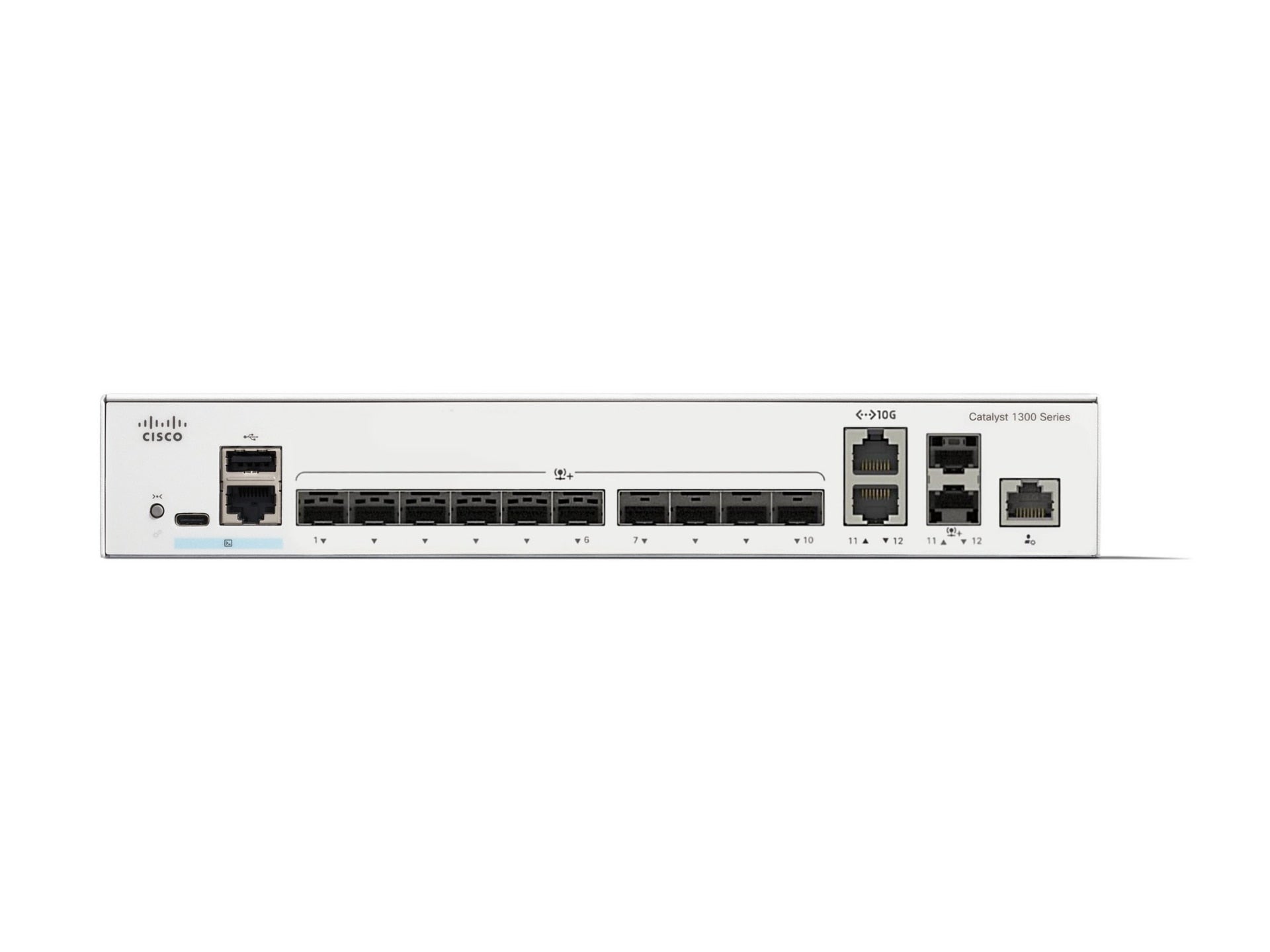Switch de Red Cisco Catalyst 1300-12XS - vista 2