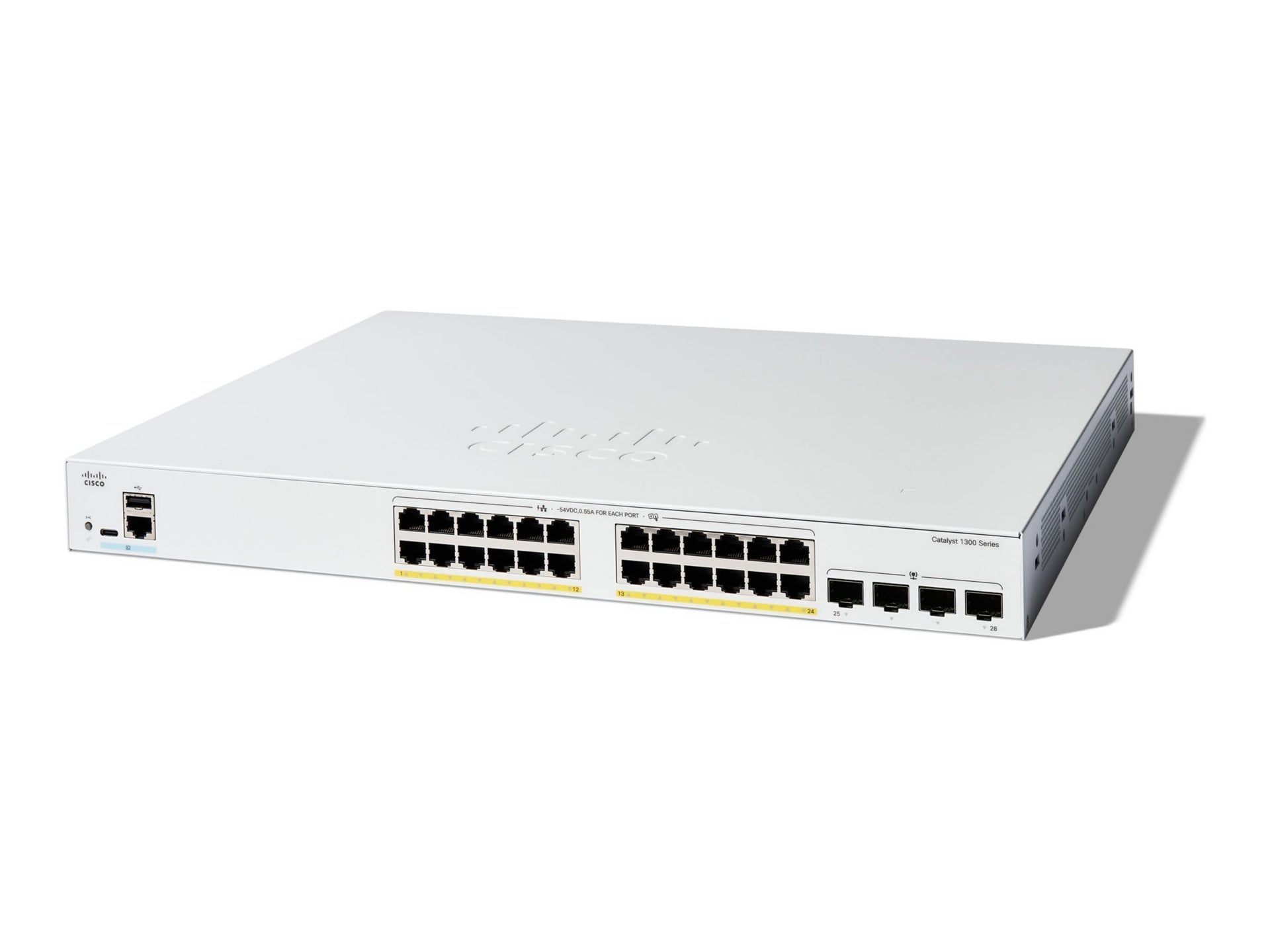 Switch de Red Cisco Catalyst 1300-24FP-4G - vista 1