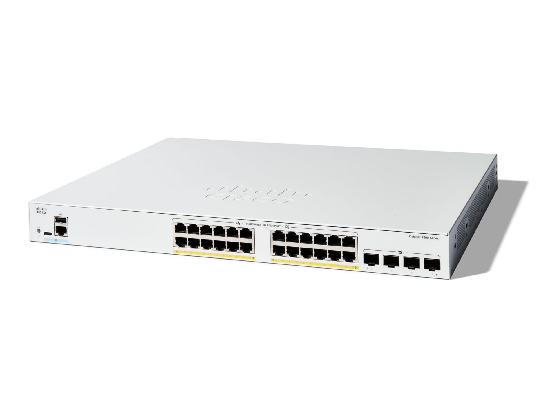 Switch de Red Cisco Catalyst 1300-24FP-4X - vista 1