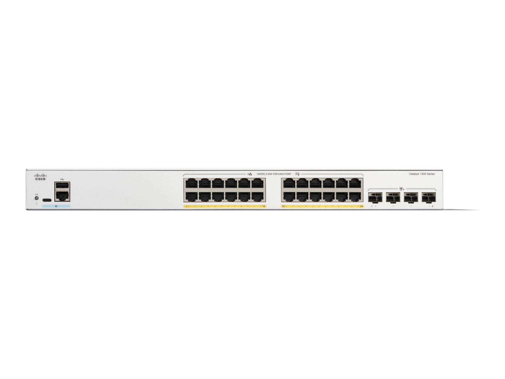 Switch de Red Cisco Catalyst 1300-24FP-4X - vista 3