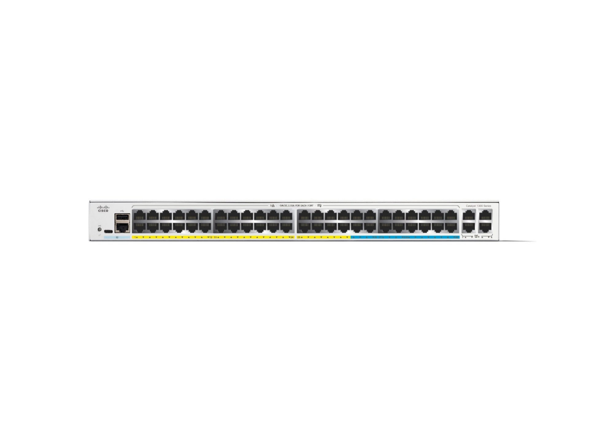 Switch de Red Cisco Catalyst 1300-48MGP-4X - vista 3