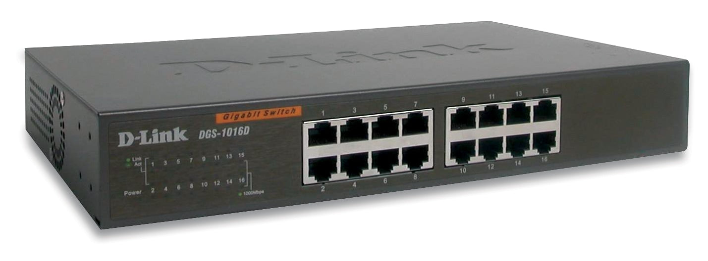 Switch de Red D-Link DGS 1016D - vista 2
