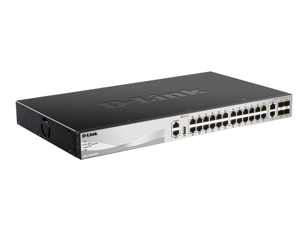 Switch de Red D-Link DGS 3130-30TS - vista 1