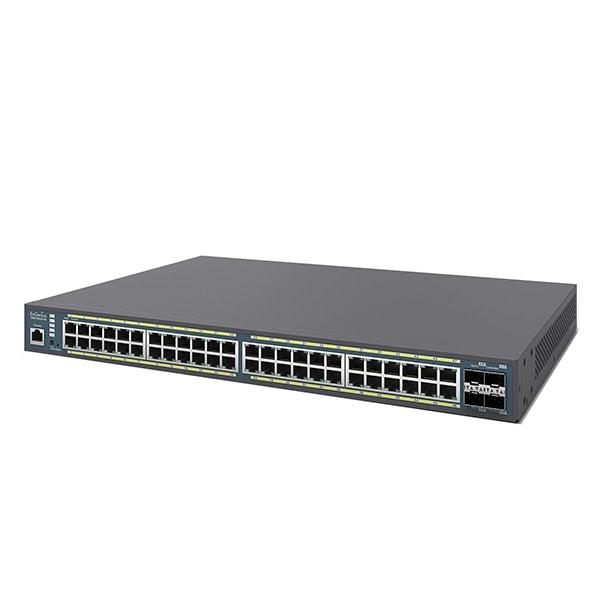 Switch de Red EnGenius Fit 410W Gigabit PoE+ 48 Port Switch - vista 1