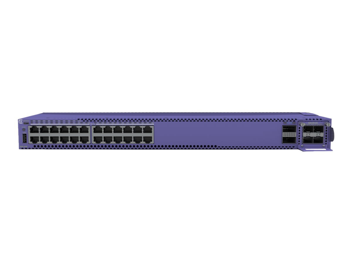 Switch de Red Extreme Networks ExtremeSwitching 5520 series 5520-24W - vista 1