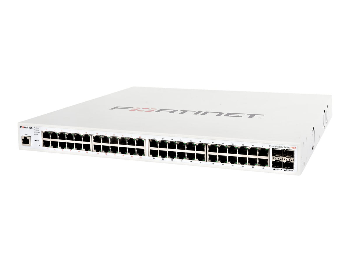 Switch de Red Fortinet FortiSwitch 248E-FPOE - vista 1