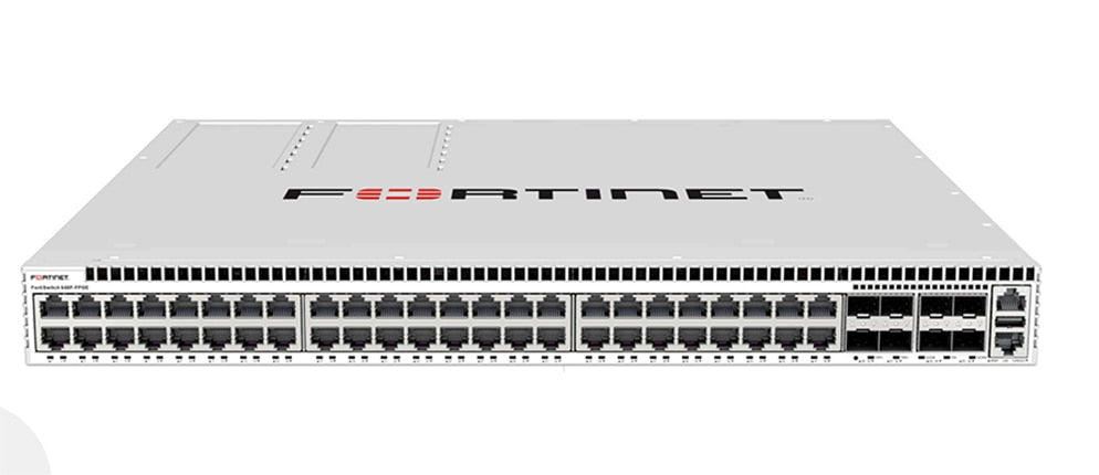 Switch de Red Fortinet FortiSwitch 648F-FPoE Layer 2/3 FortiGate Switch Controller - vista 1