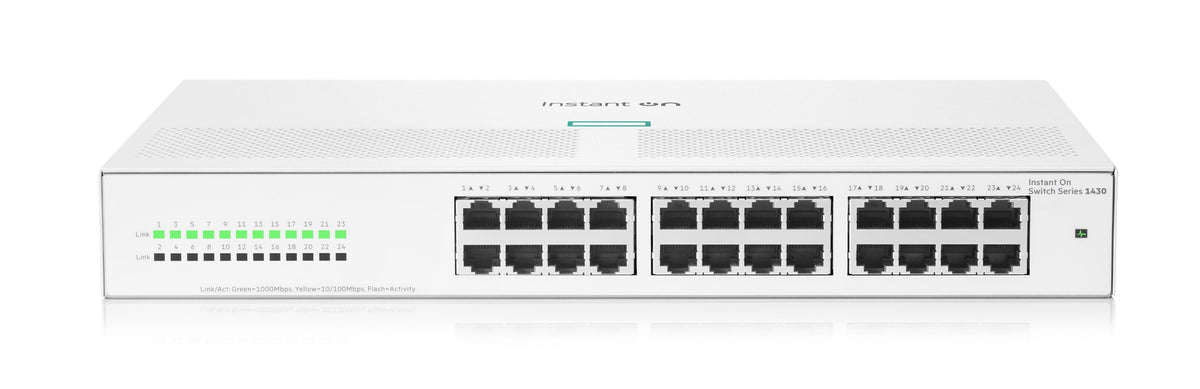 Switch de Red HPE Networking Instant On 1430 24G Switch - vista 3
